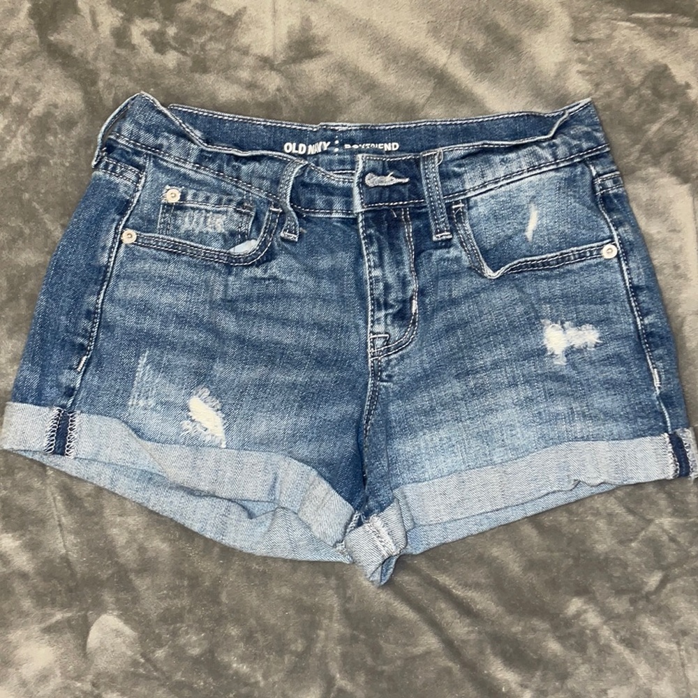 Old Navy Boyfriend Jean shorts